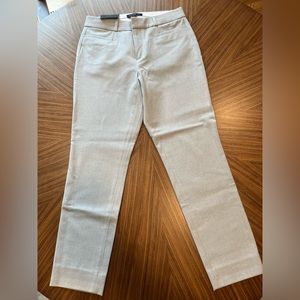 Banana Republic - Silver/Light Gray - NEW Mid-Rise Sloan Pant Size 4